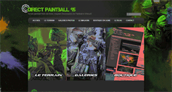 Desktop Screenshot of directpaintball95.com